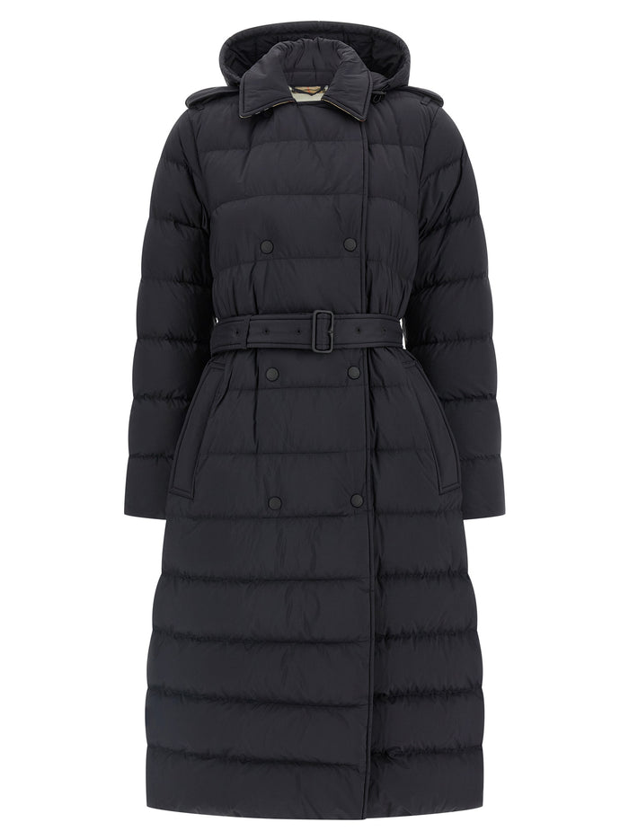 Burberry 100% Polyamide down coat in black