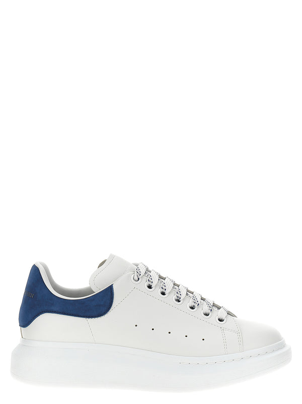 Alexander McQueen 100% calfskin leather sneaker in white