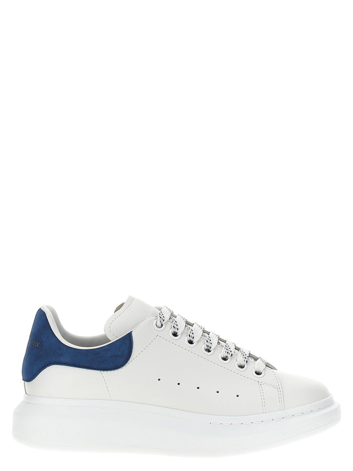 Alexander McQueen 100% calfskin leather sneaker in white