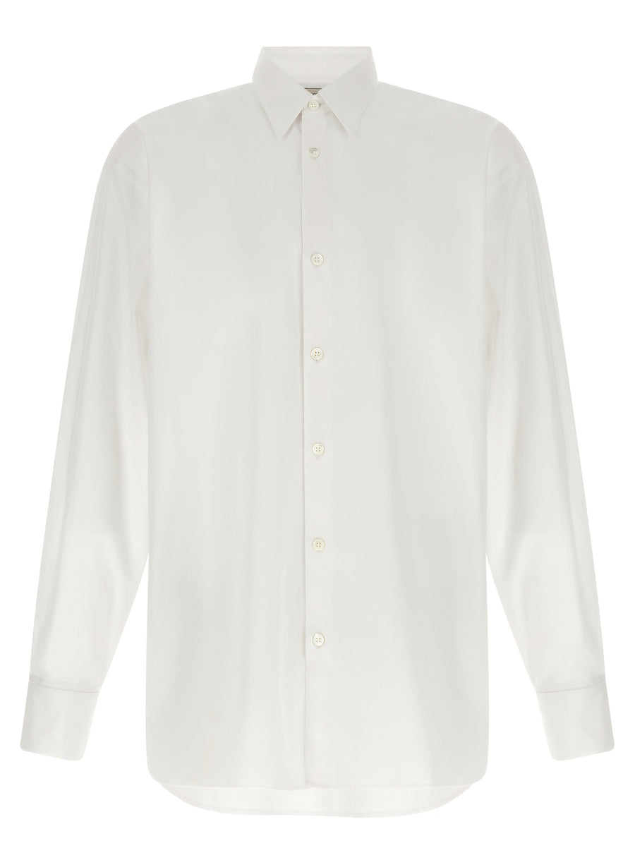 Dries Van Noten 100% cotton shirt in white