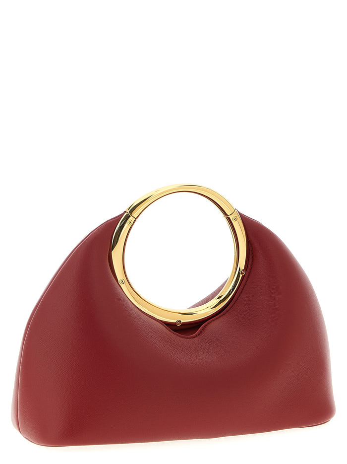 Multicolor Lamb Leather Handbag Bag