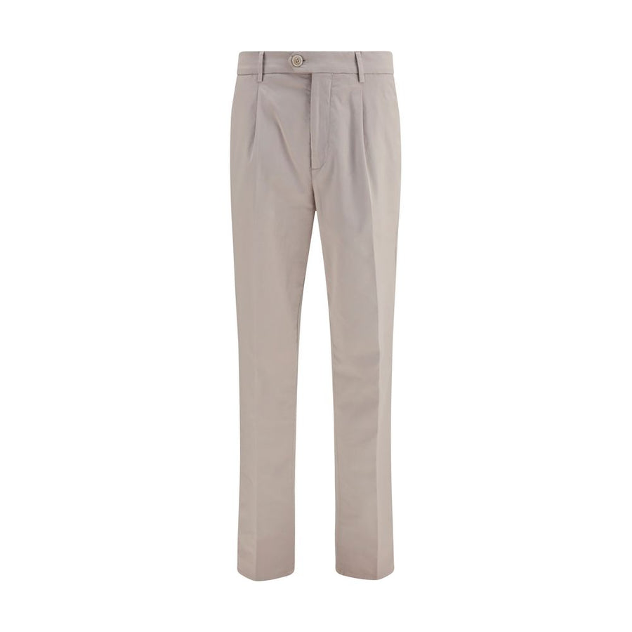 Brunello Cucinelli 97% Cotton chino pants in beige