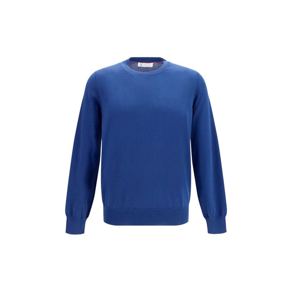Brunello Cucinelli 100% Cotton sweatshirt in blue