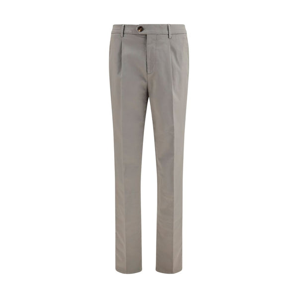 Brunello Cucinelli 97% Cotton 3% Elastane chino pants in gray