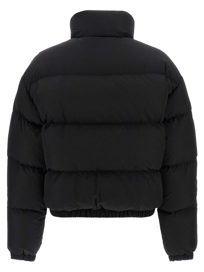 Ienki Ienki 100% Nylon with goose down padding down jacket in black — view 2