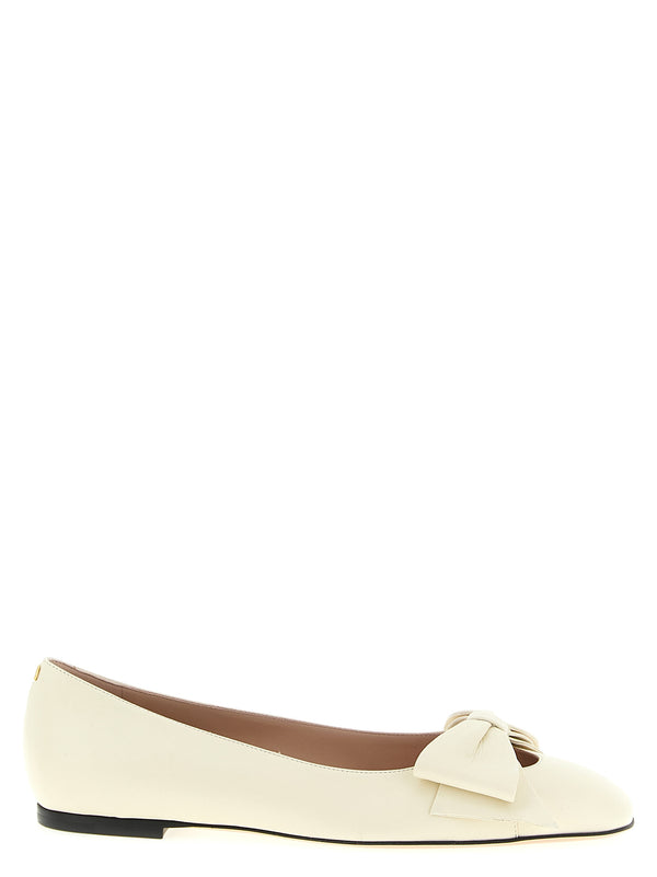 Valentino Garavani 100% Leather ballet flat in white