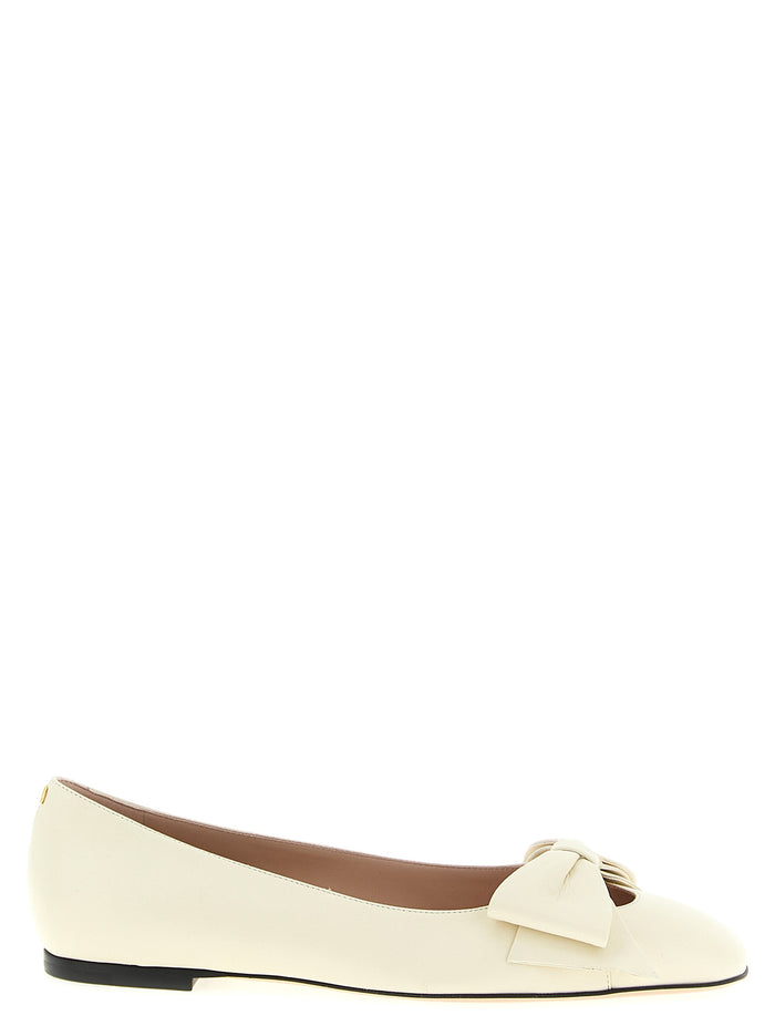Valentino Garavani 100% Leather ballet flat in white