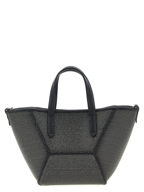 Brunello Cucinelli 100% Leather tote bag in black