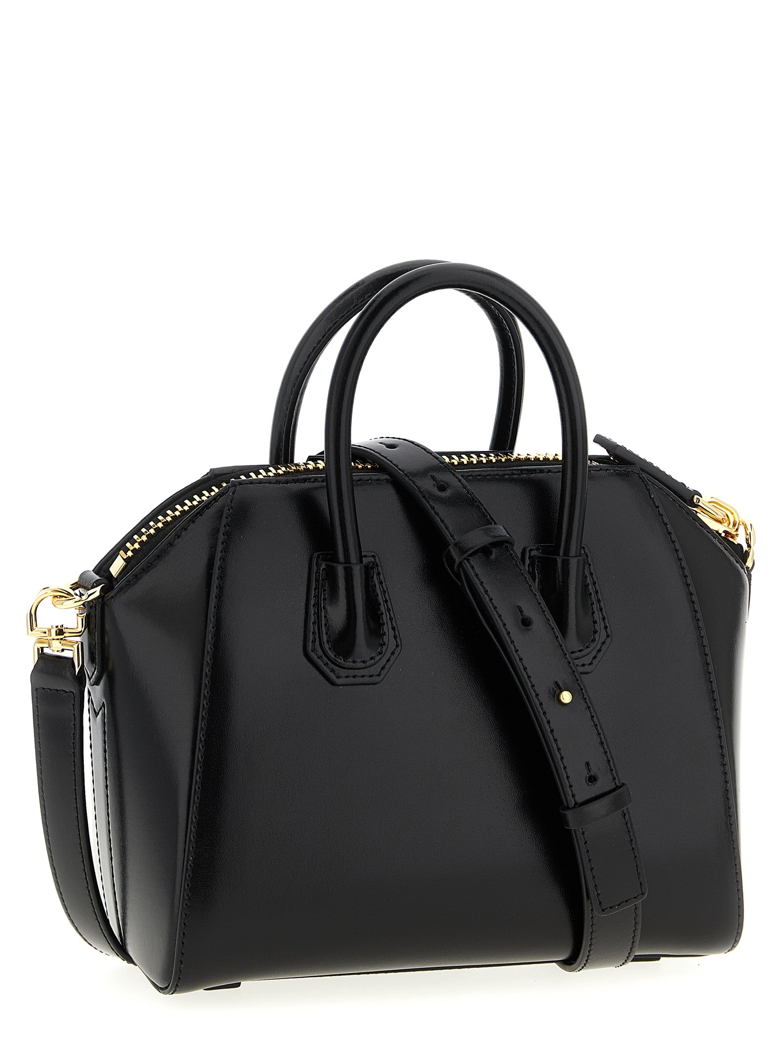 Black Calfskin Handbag Bag