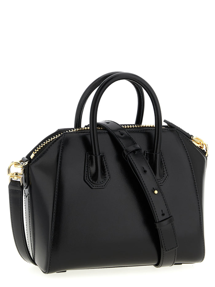 Black Calfskin Handbag Bag