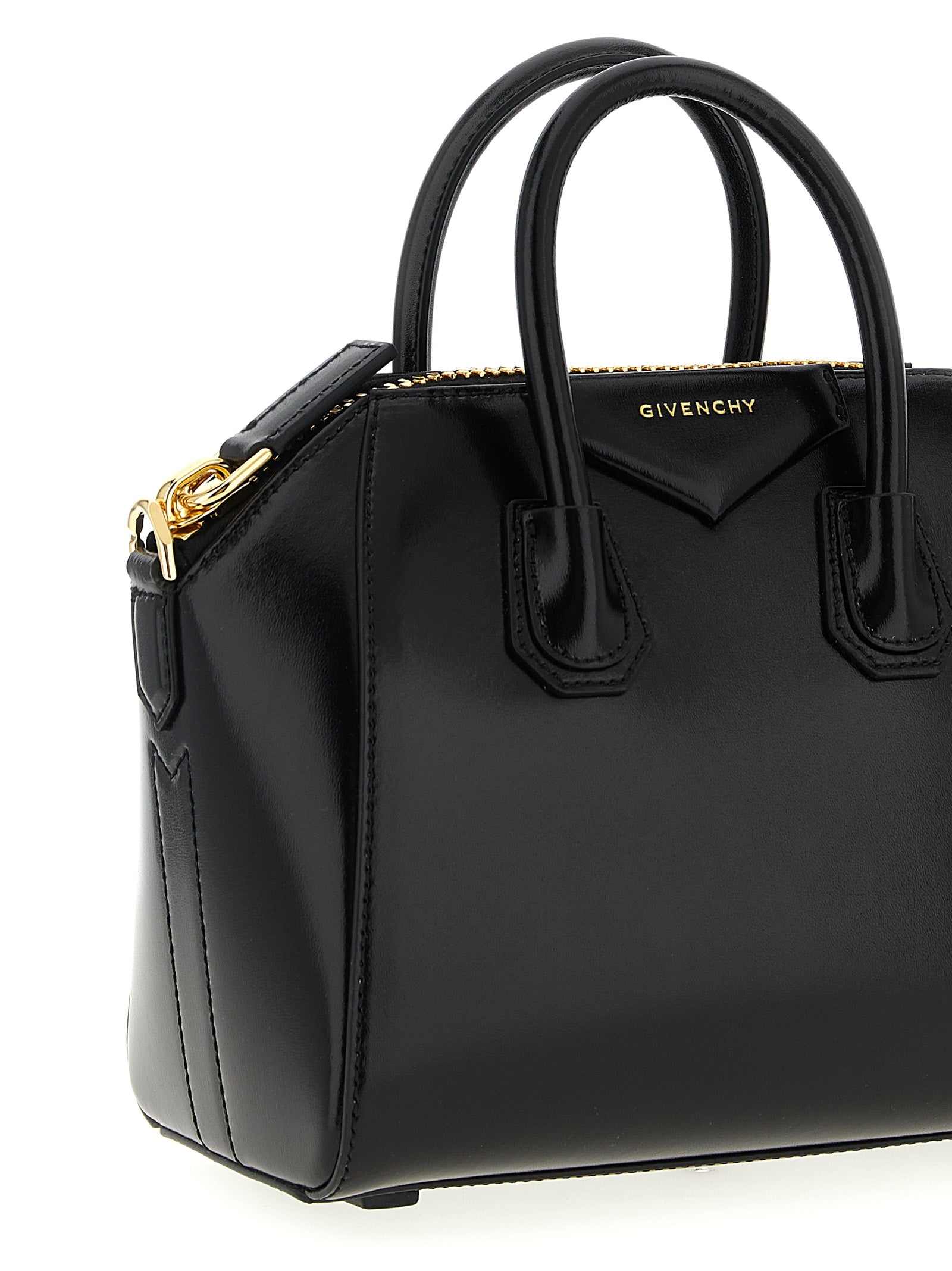 Black Calfskin Handbag Bag