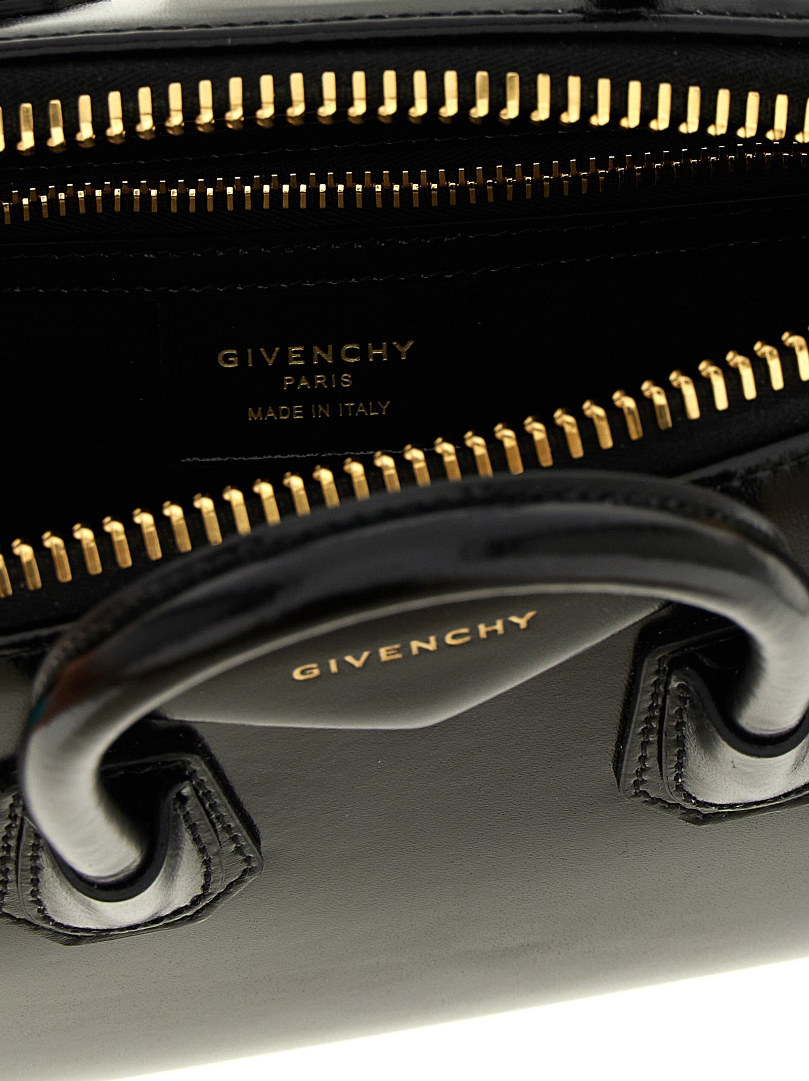 Black Calfskin Handbag Bag