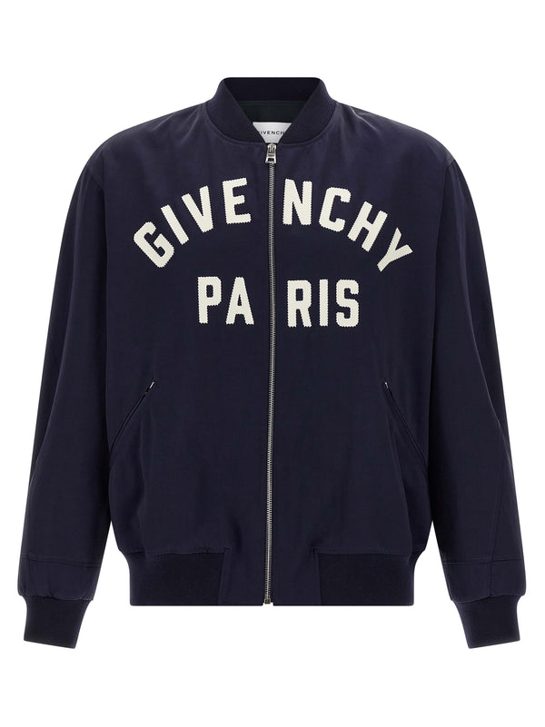 Givenchy 53% Cotton jacket in navy