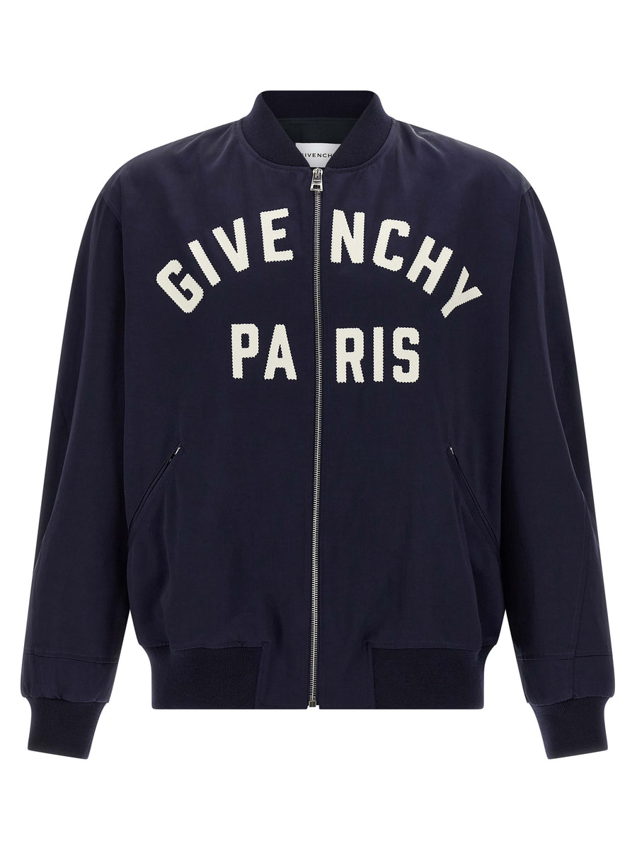 Givenchy 53% Cotton jacket in navy
