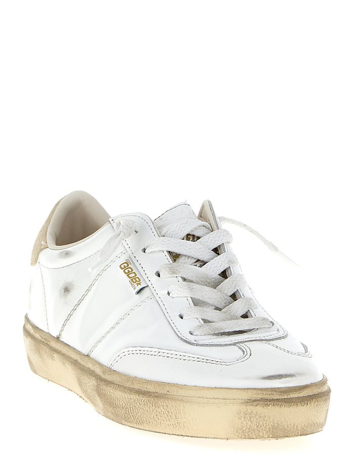 Golden Goose 100% cow leather (Bos Taurus) sneaker in white — view 2