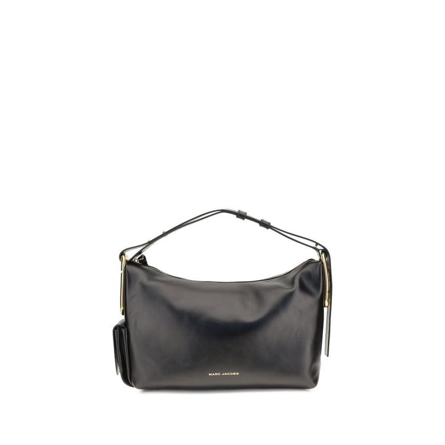 Marc Jacobs 100% Calf Leather Bos Taurus shoulder bag in black
