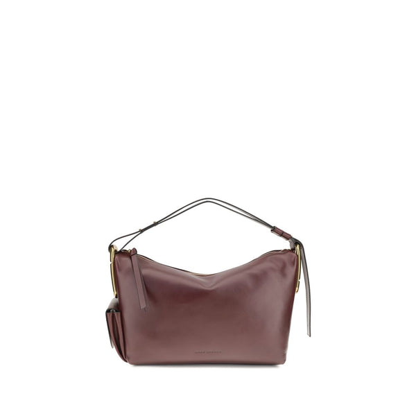 Marc Jacobs 100% Calf Leather Bos Taurus shoulder bag in bordeaux