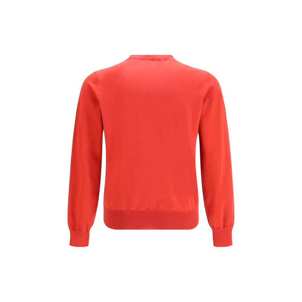 Brunello Cucinelli 100% Cotton sweatshirt in red — view 2