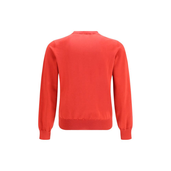 Brunello Cucinelli 100% Cotton sweatshirt in red — view 2