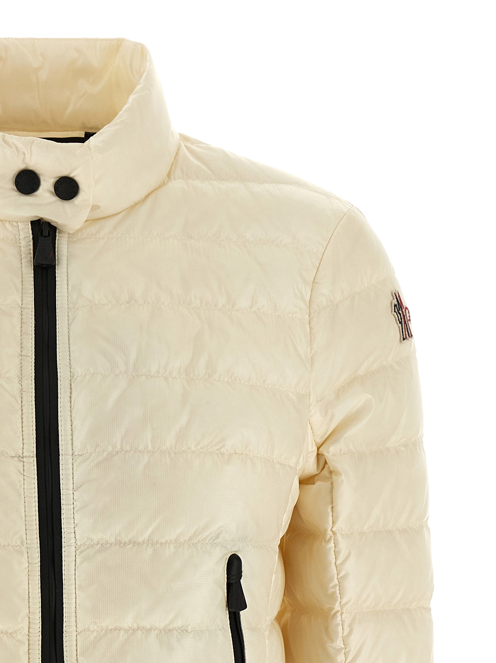 Moncler Grenoble 100% Polyamide down jacket in white — view 3