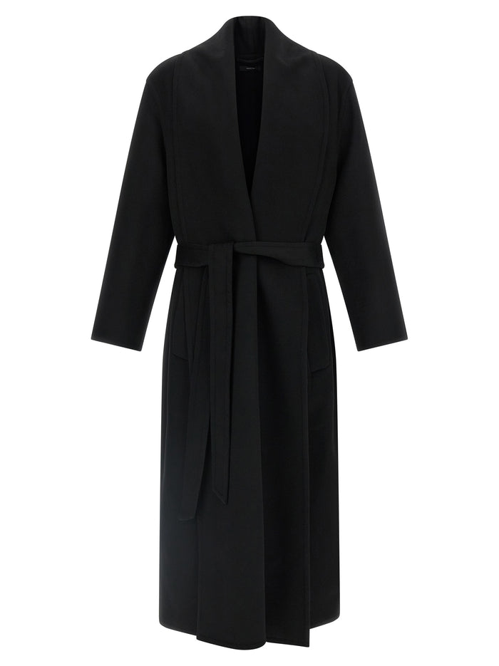 Tom Ford 90% Virgin Wool coat in black