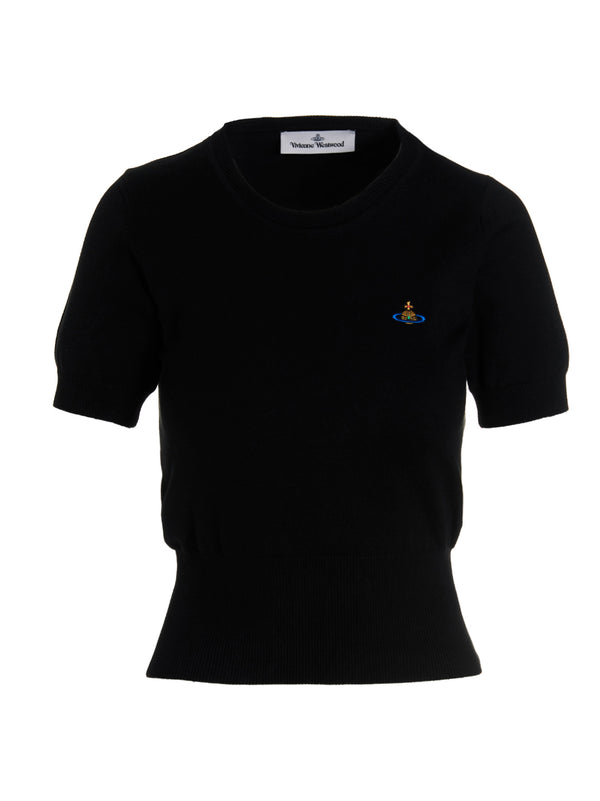 Vivienne Westwood 85% cotton t-shirt in black