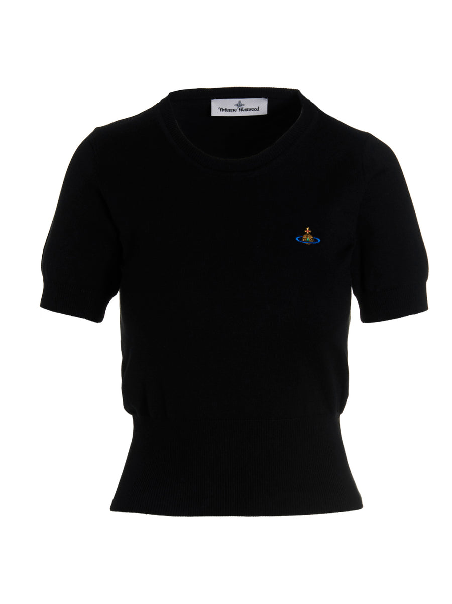 Vivienne Westwood 85% cotton t-shirt in black