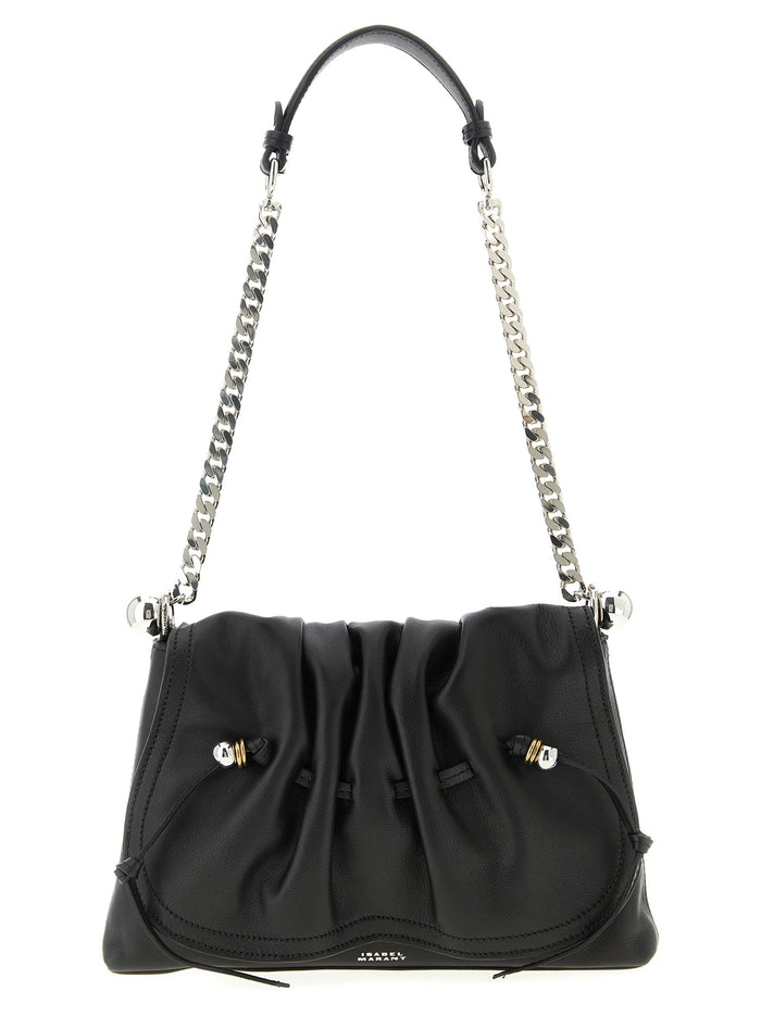 Isabel Marant 100% Calfskin Leather shoulder bag in black
