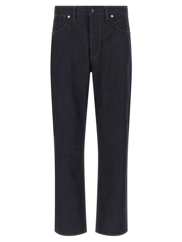 Stone Island 100% Cotton jeans in blue