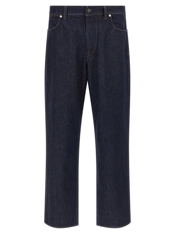 Stone Island 100% cotton jeans in blue