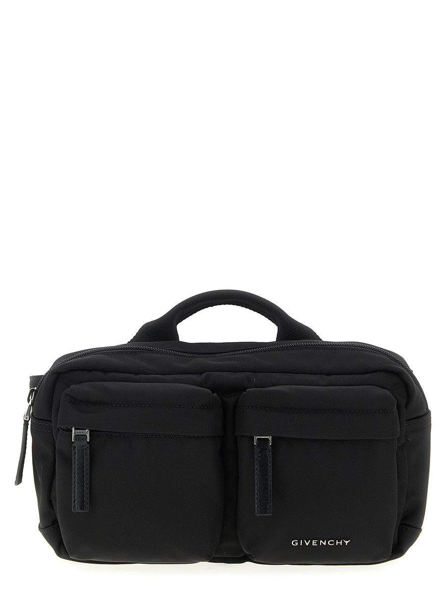 Givenchy 100% Polyamide shoulder bag in black