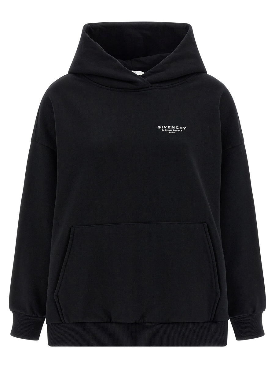 Givenchy 100% Cotton hoodie in black