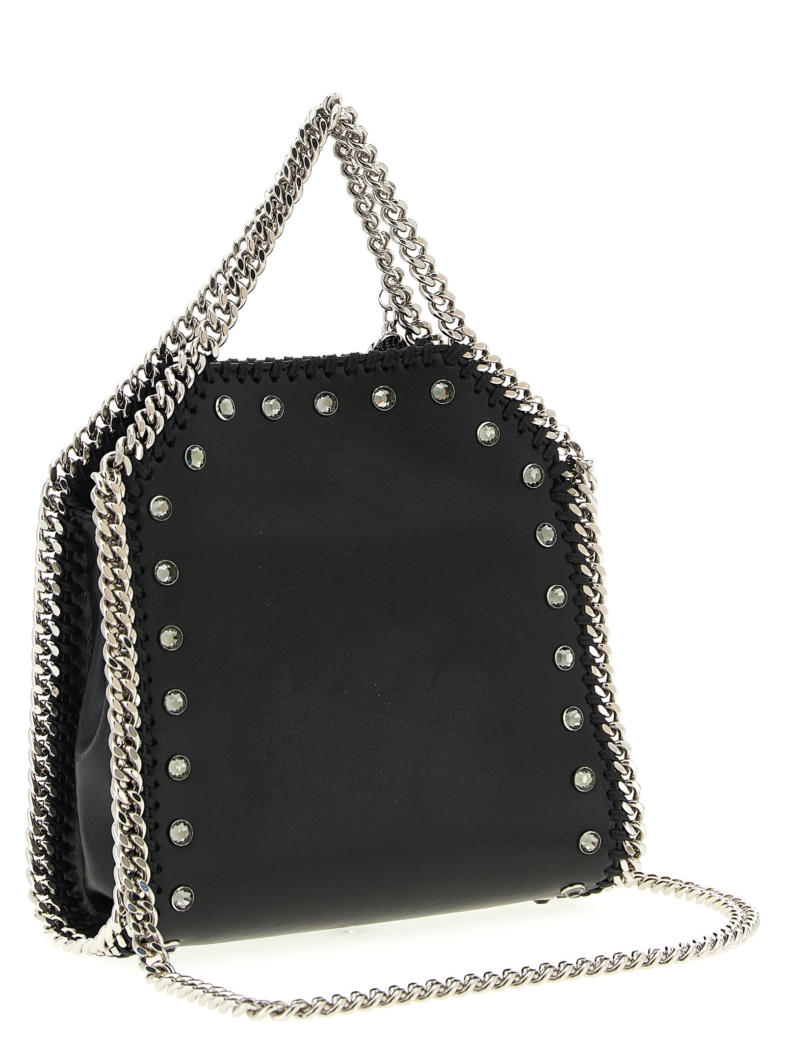 Black Polyester Handbag Bag