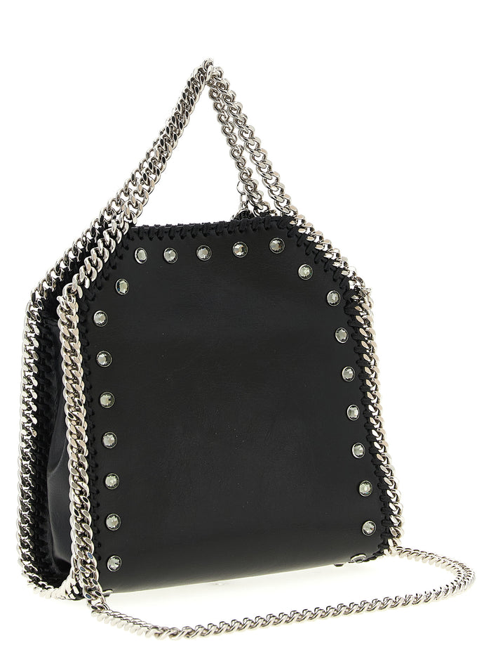 Black Polyester Handbag Bag