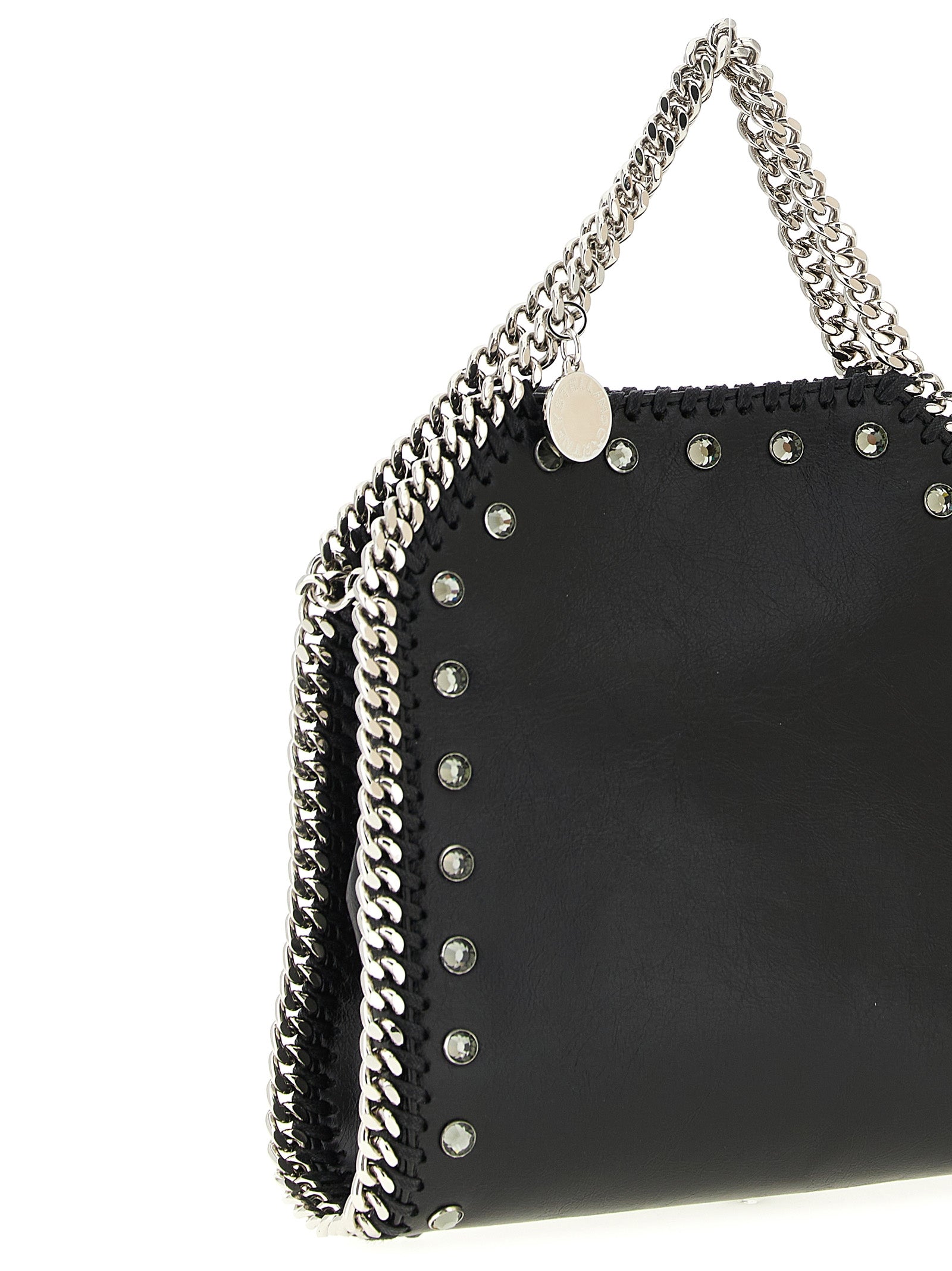 Black Polyester Handbag Bag