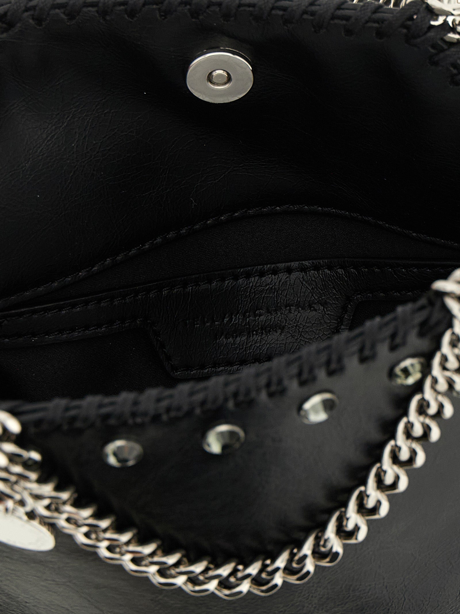 Black Polyester Handbag Bag
