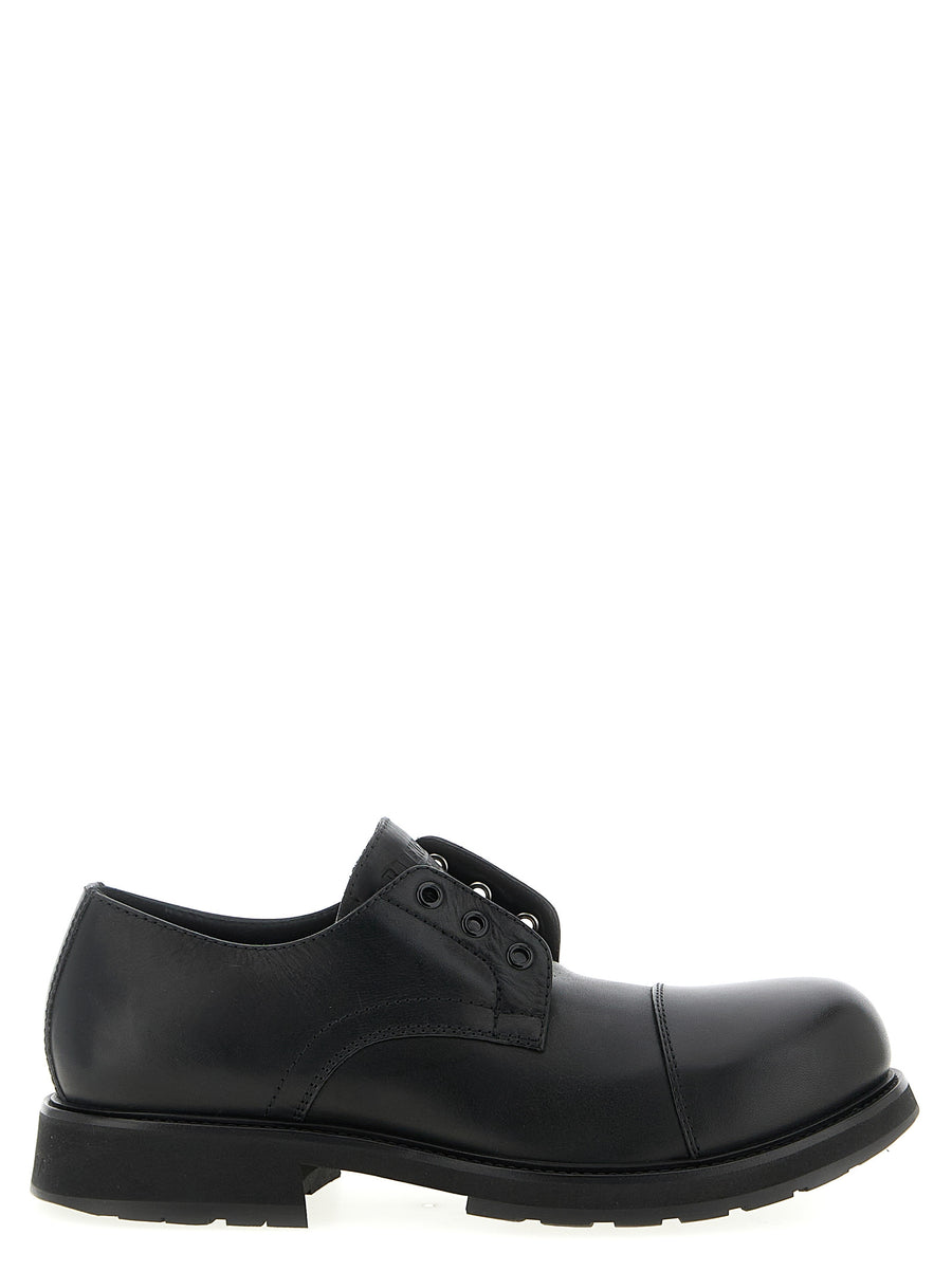 Balenciaga 100% Bull Leather loafer in black