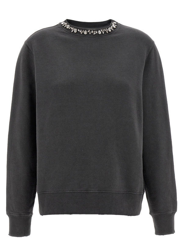 Golden Goose 100% cotton sweatshirt in gray