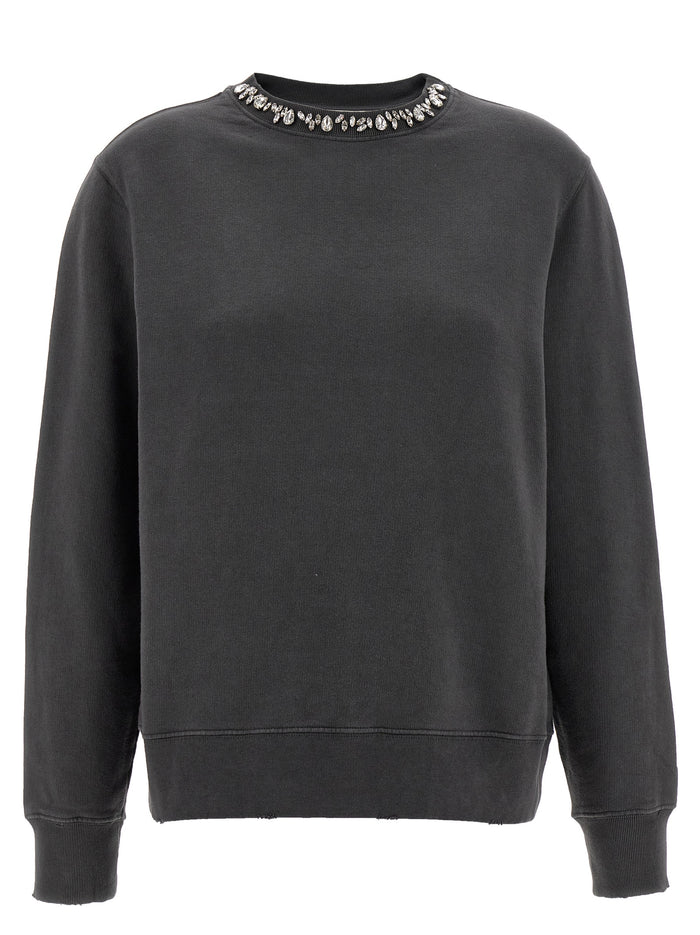 Golden Goose 100% cotton sweatshirt in gray