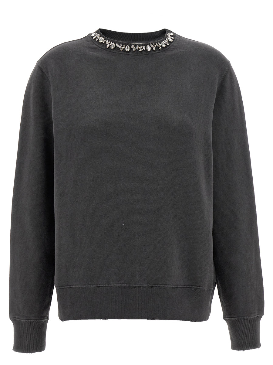 Golden Goose 100% cotton sweatshirt in gray