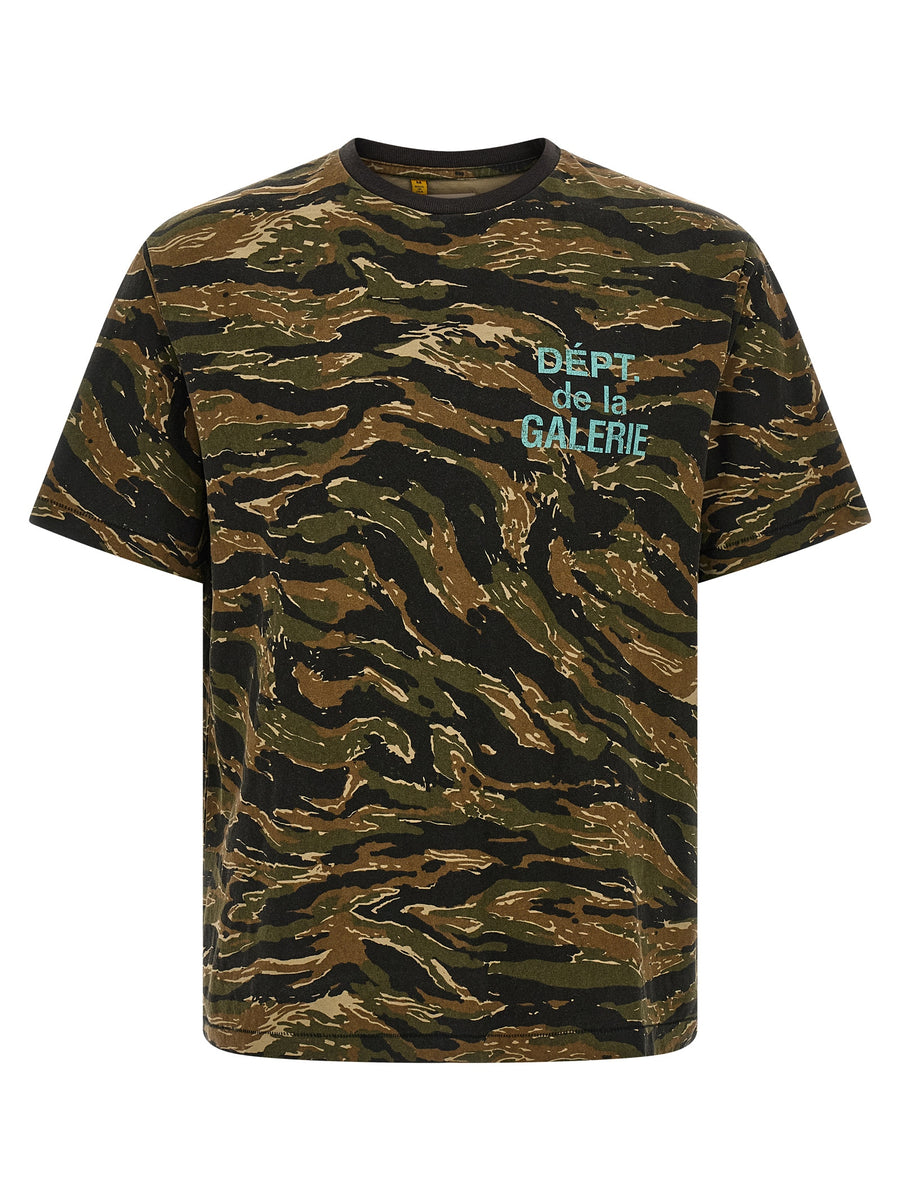 Gallery Dept. 100% cotton t-shirt in olive