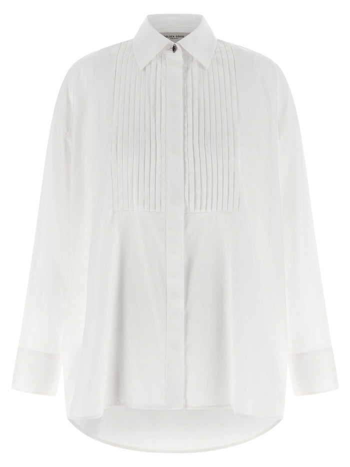 Golden Goose 100% cotton blouse in white