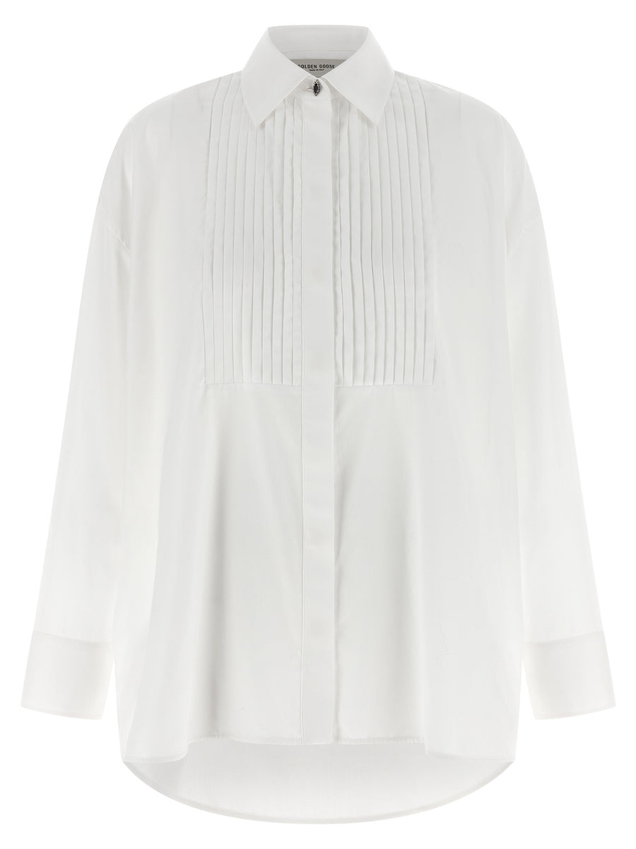 Golden Goose 100% cotton blouse in white