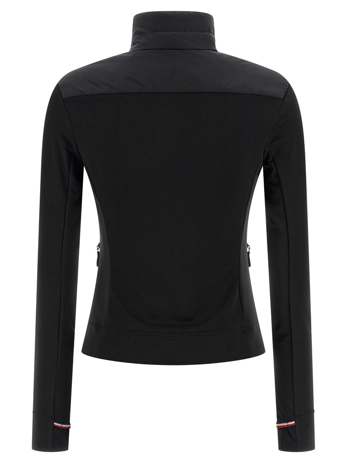Moncler Grenoble 100% Polyamide down jacket in black — view 2