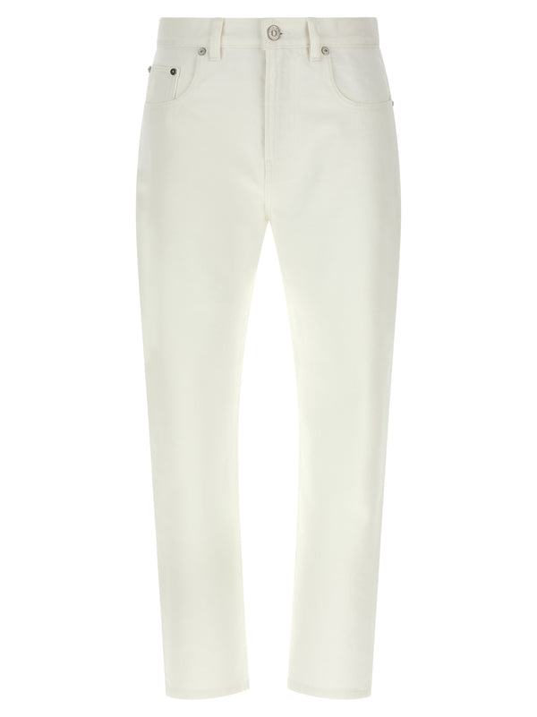 Victoria Beckham 100% cotton jeans in white
