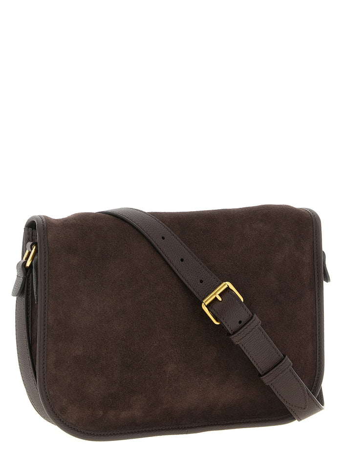 Valentino Garavani 100% Cow Leather crossbody bag in brown — view 2