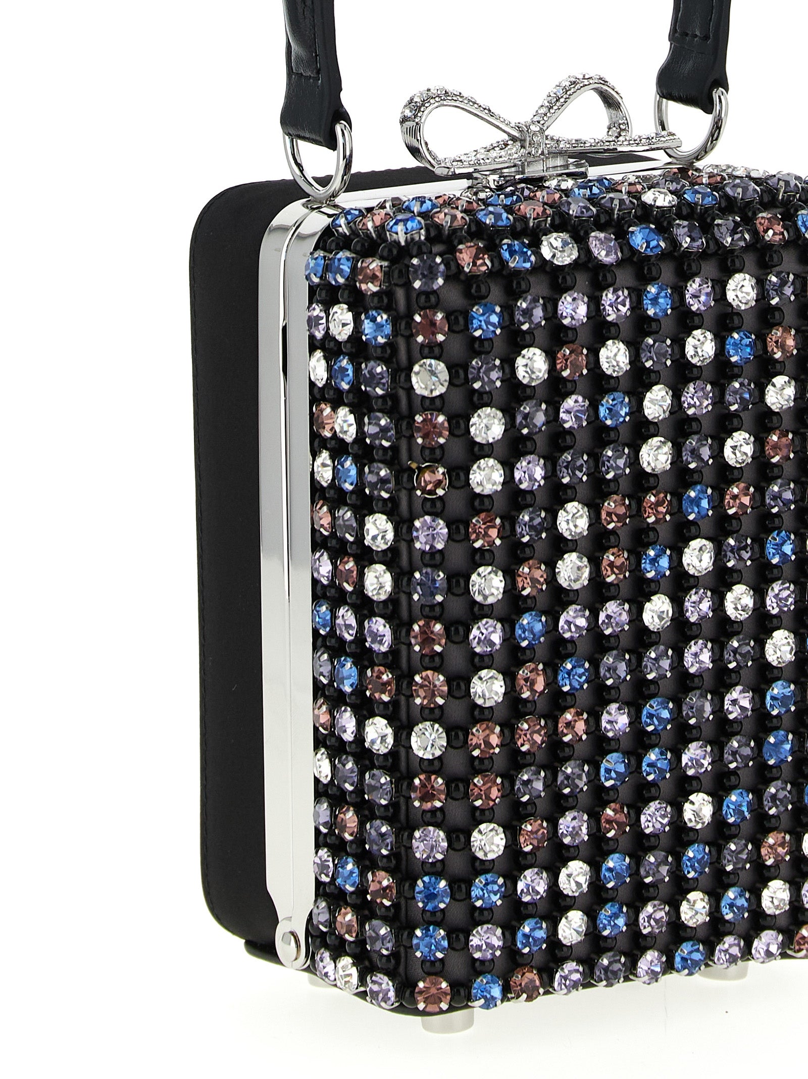 Multicolor Polyester Handbag Bag
