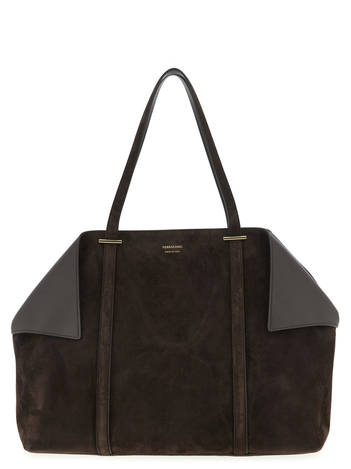 Brown Goatskin Shoulder Bag