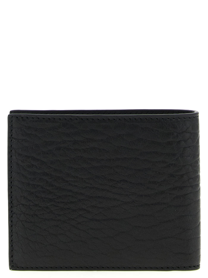 Ferragamo 100% calfskin leather (Bos Taurus) wallet in black — view 2