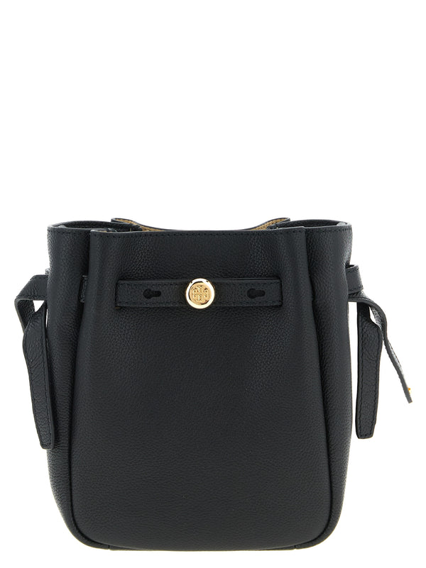 Tory Burch 100% cow leather crossbody bag in black